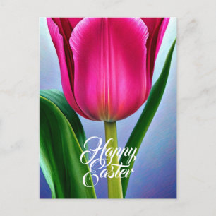 Carte postale unique rose Tulip Holiday Easter