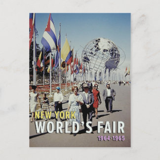 Carte Postale Unisphere