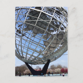 Carte Postale Unisphere, World's Fair Grounds, Queens Postcard