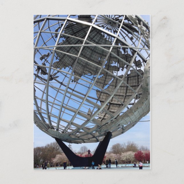Carte Postale Unisphere, World's Fair Grounds, Queens Postcard (Devant)
