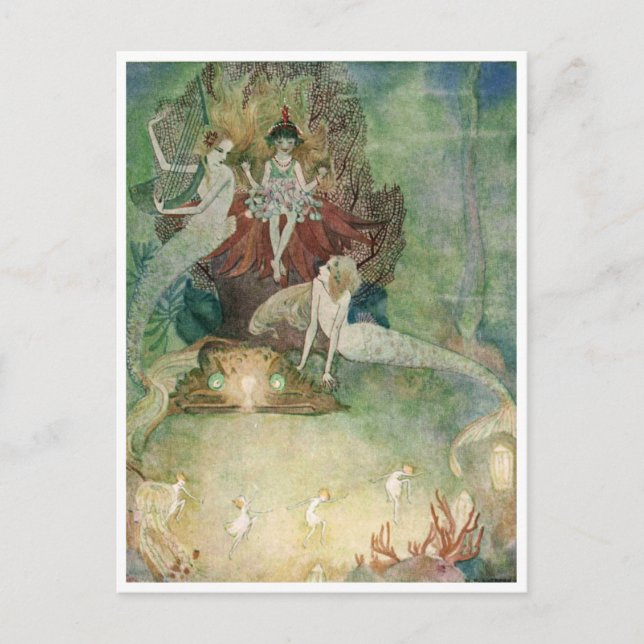 Carte Postale Unissons-nous aux sirènes par Dorothy Lathrop (Devant)