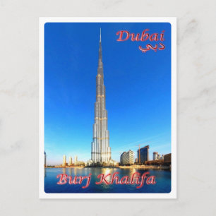 Carte Postale United Arab Emirates - Dubai - Burj Khali -