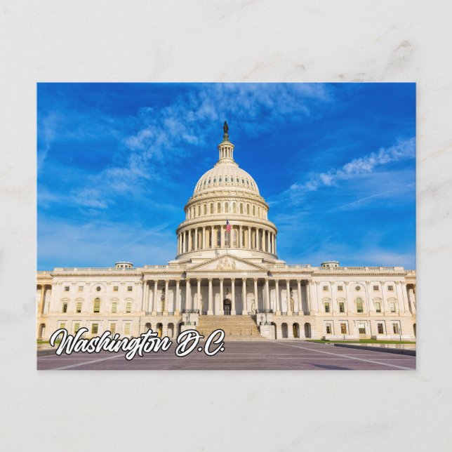 Carte Postale United States Capital Building, Washington, D.C. (Devant)
