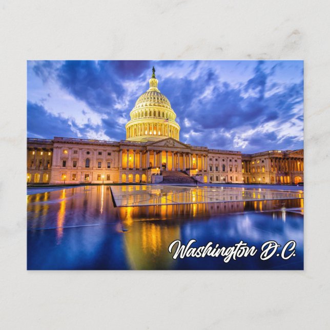 Carte Postale United States Capital Building, Washington, D.C. (Devant)