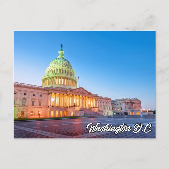 Carte Postale United States Capital Building, Washington, D.C. (Devant)