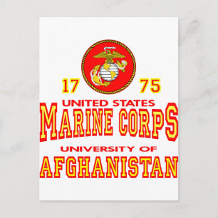 Carte Postale United States Marine Corps University Afghanistan