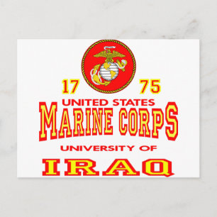 Carte Postale United States Marine Corps University of Iraq