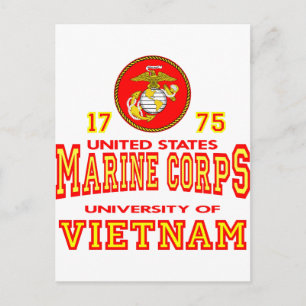 Carte Postale United States Marine Corps University of Vietnam