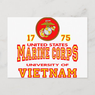 Carte Postale United States Marine Corps University of Vietnam