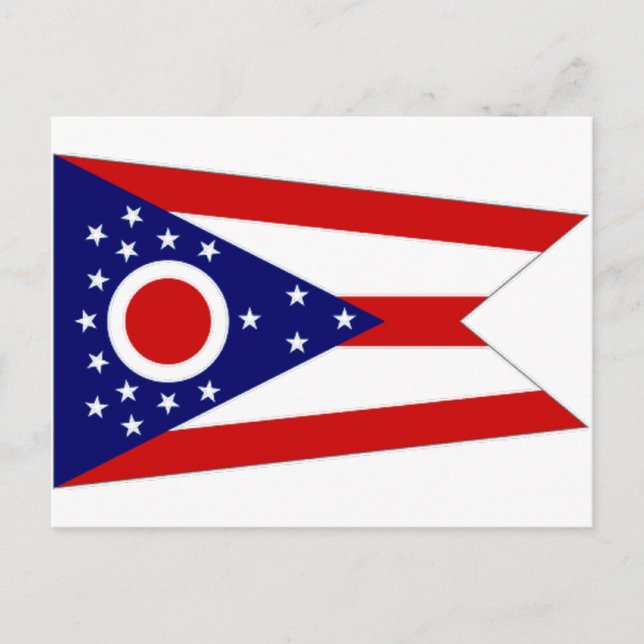 Carte Postale United States Ohio Flag (Devant)