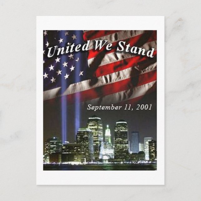 Carte Postale United We Stand 3 (Devant)