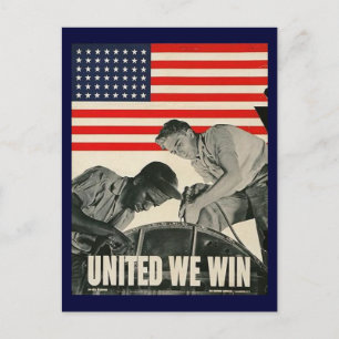 Carte postale United We Win
