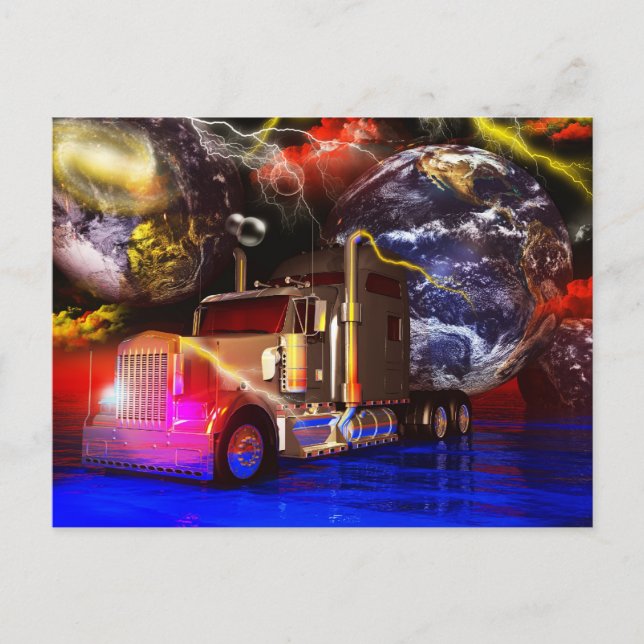 Carte Postale Univers en expansion (Devant)