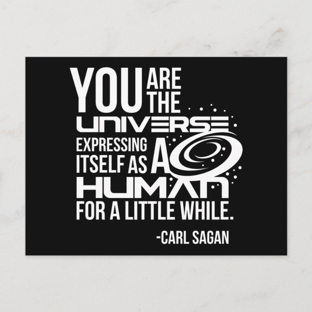 Carte Postale Univers humain (Devant)