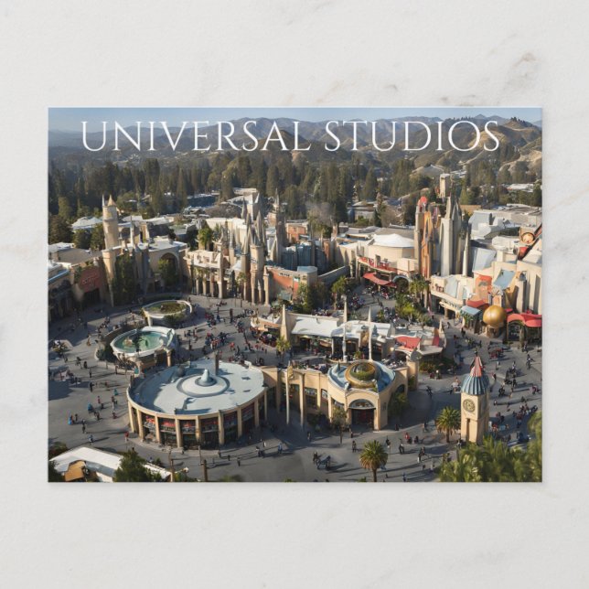 Carte Postale Universal Studios Hollywood (4) (Devant)