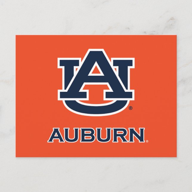 Carte Postale Université d'Auburn | AU Auburn (Devant)
