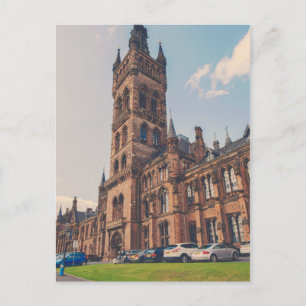 Carte Postale Université de Glasgow