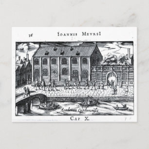 Carte Postale Université de Leiden,'A Dutch Athens'