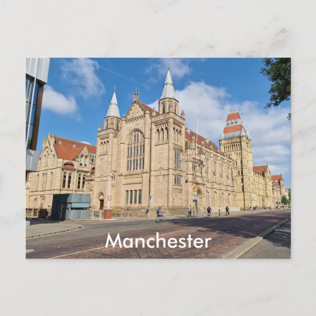 Carte Postale Université de Manchester (Devant)