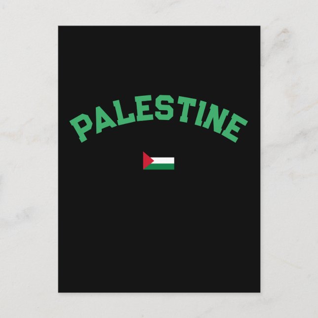 Carte Postale Université de Varsity de l'État de Palestine (Devant)