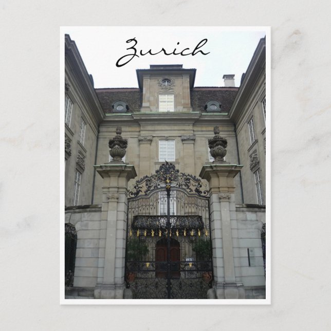 Carte Postale université de zurich (Devant)