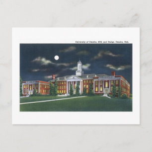 Carte Postale Université d'Omaha, Omaha, Nebraska