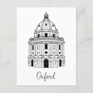 Carte Postale Université d'Oxford Radcliffe Camera Angleterre Vo