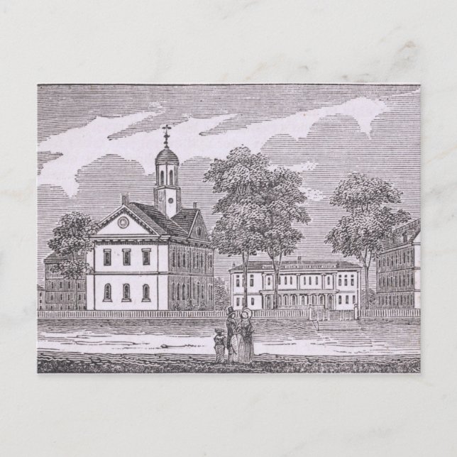Carte Postale Université Harvard, de 'Historical (Devant)
