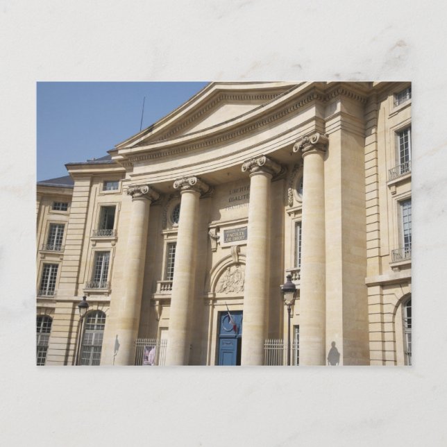 Carte Postale Université Paris I Panthéon-Sorbonne (Devant)