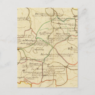 Carte Postale Universités en Autriche et République tchèque