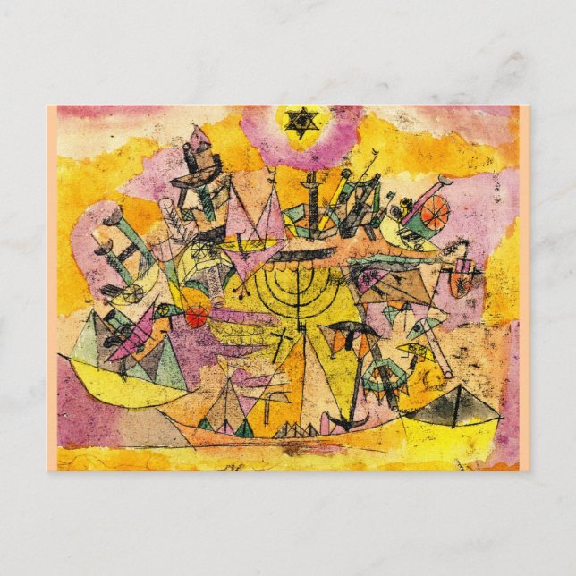 Carte Postale Unstern der Schiffe, les navires malchanceux (Devant)