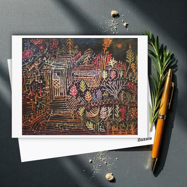 Carte Postale Untitled (Reconstruction) par Paul Klee 1926 (Créateur téléchargé)