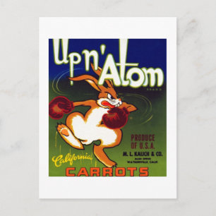 Carte Postale Upn Atom Carrots