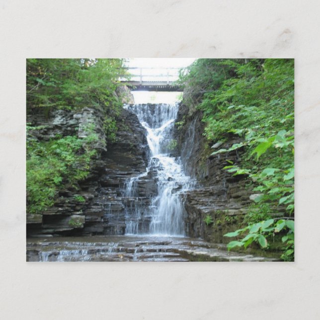 Carte Postale Upper Buttermilk Falls Ithaca, NY (Devant)
