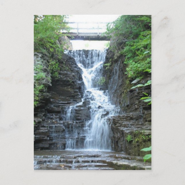 Carte Postale Upper Buttermilk Falls Ithaca, NY (Devant)