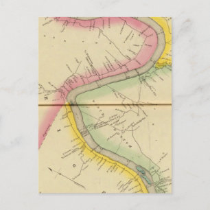 Carte Postale Upper Ohio River et Vallée 11