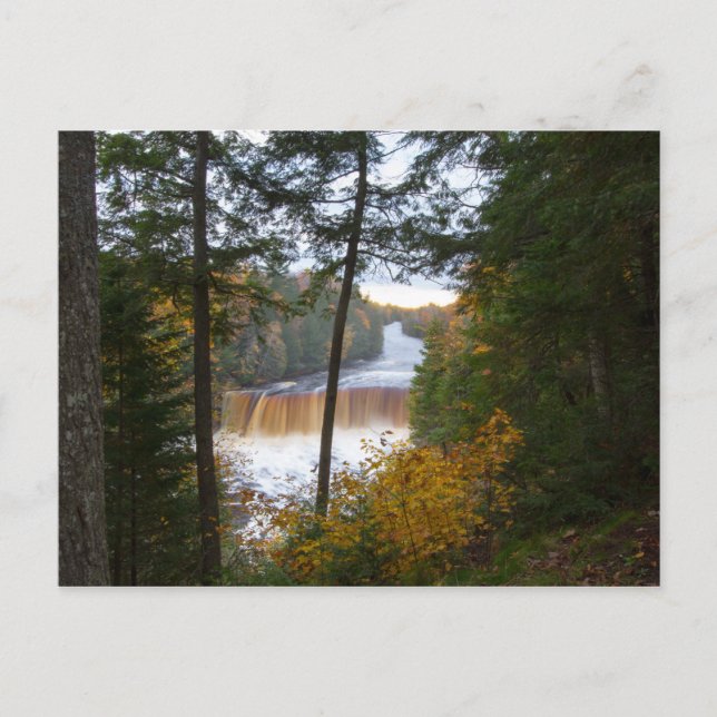 Carte Postale Upper Tahquamenon Falls, Automne, Michigan (Devant)