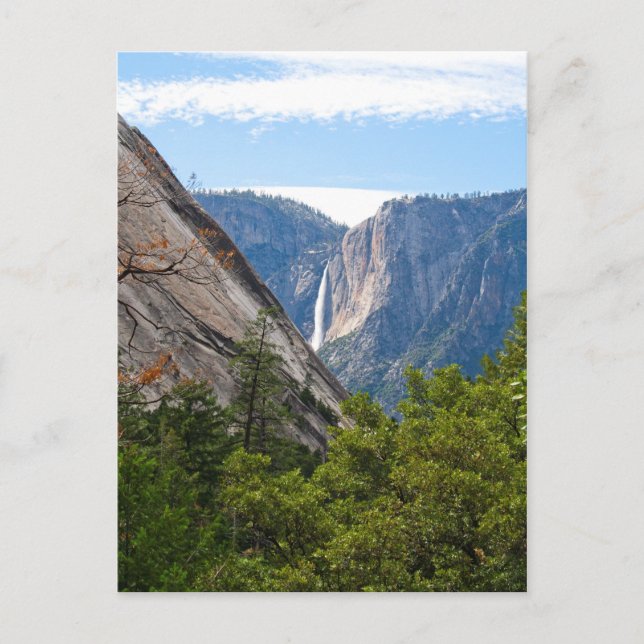 Carte Postale Upper Yosemite Falls et Glacier Point (Devant)