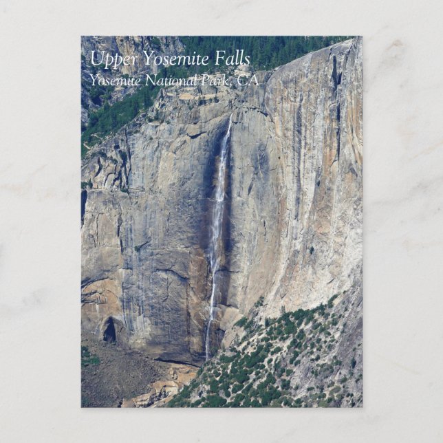 Carte Postale Upper Yosemite Falls, parc national de Yosemite, C (Devant)