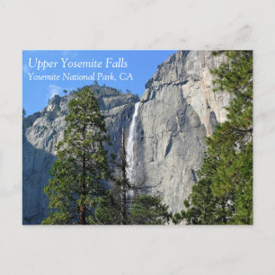 Carte Postale Upper Yosemite Falls, parc national Yosemite, CA P