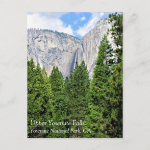 Carte Postale Upper Yosemite Falls, parc national Yosemite, CA P
