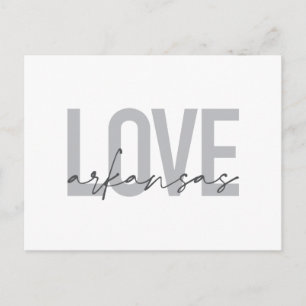Carte Postale Urbaine, moderne, simple, design cool J'aime Arkan
