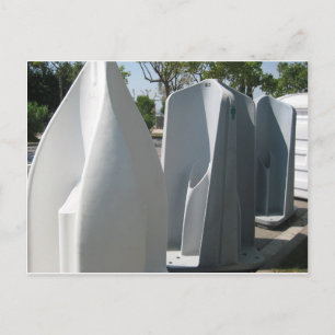 Carte Postale Urinoirs de rue à Bruxelles