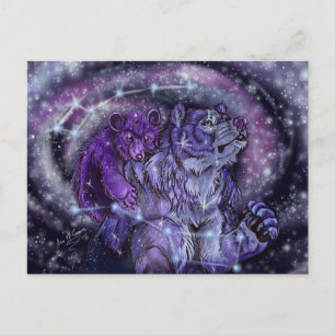 Carte Postale Ursa Mineure et Major