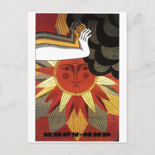 Carte Postale URSS CCCP Guerre froide Union soviétique Propagati