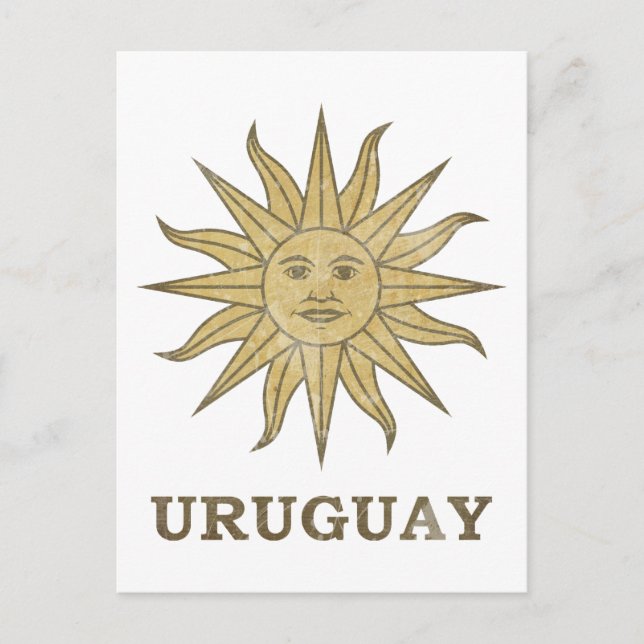 Carte Postale Uruguay vintage (Devant)