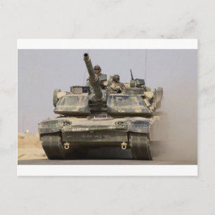 Carte Postale US_Army_M1A1_Abrams_main_combat_tank