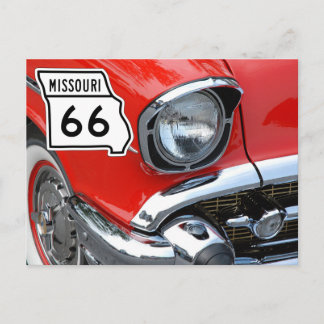 Carte Postale US Route 66 Travel Postcard