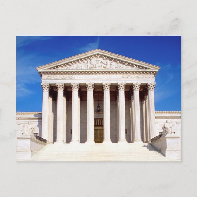 Carte Postale US Supreme Court Building, Washington DC, USA (Devant)