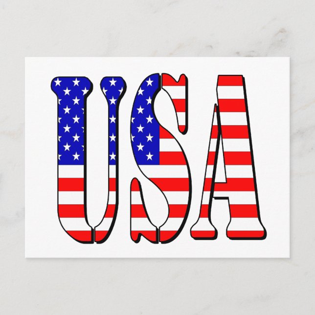 Carte postale USA (Devant)